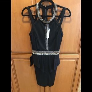 Bebe jeweled dress - new with tags
